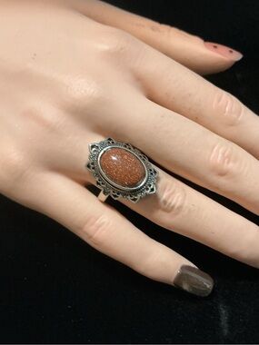 Adjust. Sandstone Ring